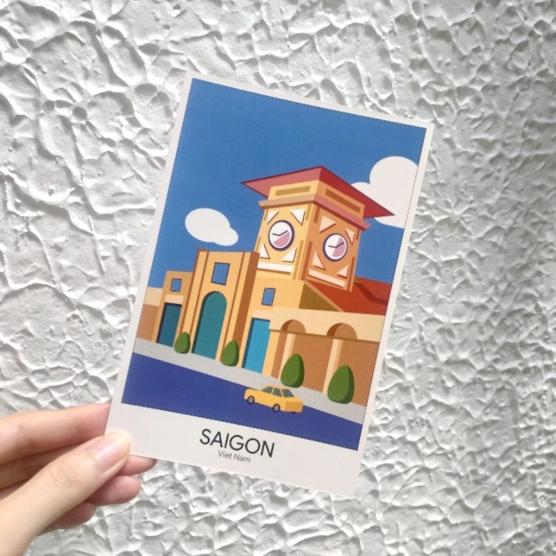 Postcard  - Bưu thiếp địa danh Việt Nam