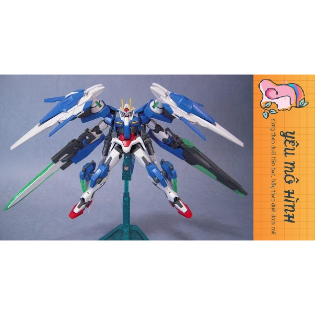 Gundam HG 00 Seven Sword/g tặng kèm Base trưng bày