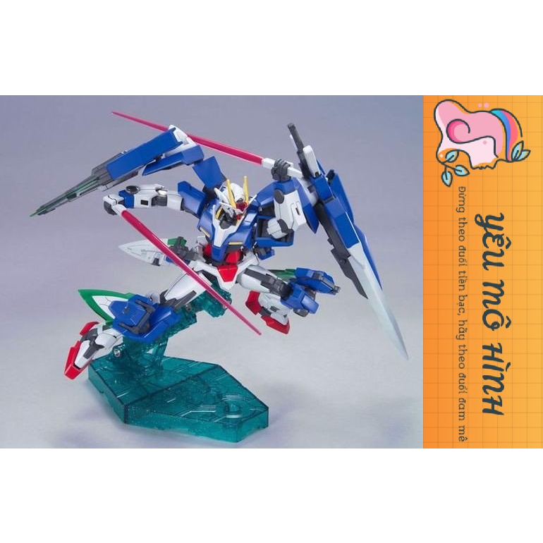 Gundam HG 00 Seven Sword/g tặng kèm Base trưng bày