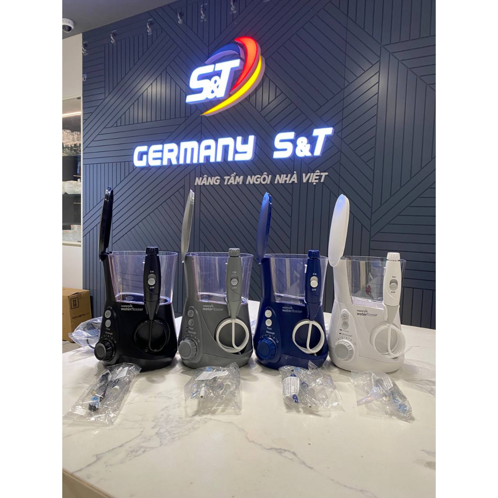 Tăm nước Waterpik Ultra Professional WP Nội Địa Đức, Máy tăm nước thiết kế thông minh tiện lợi GermanySnT