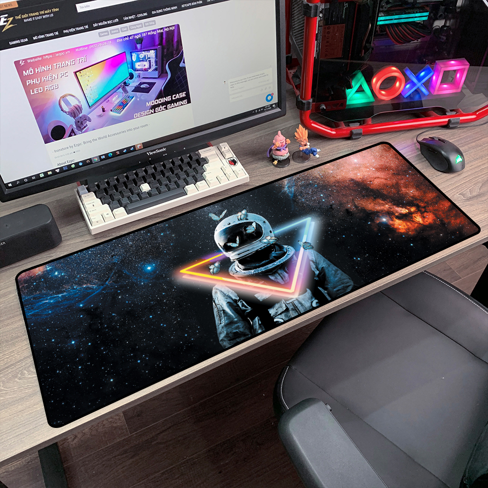 Lót chuột cỡ lớn 50 mẫu đa dạng pad chuột anime siêu bền siêu dễ thương bảo hành 1 năm dùng cho máy tính laptop Q01