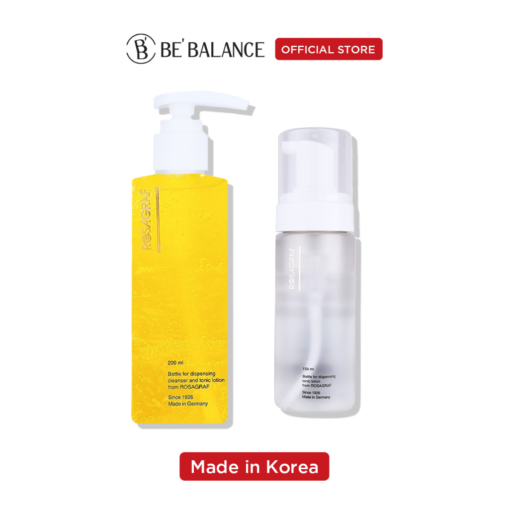 Bộ 2 sản phẩm làm sạch và cân bằng da Rosa Graf Mango Cleansing Gel (200ml) & Mango Toner (200ml)