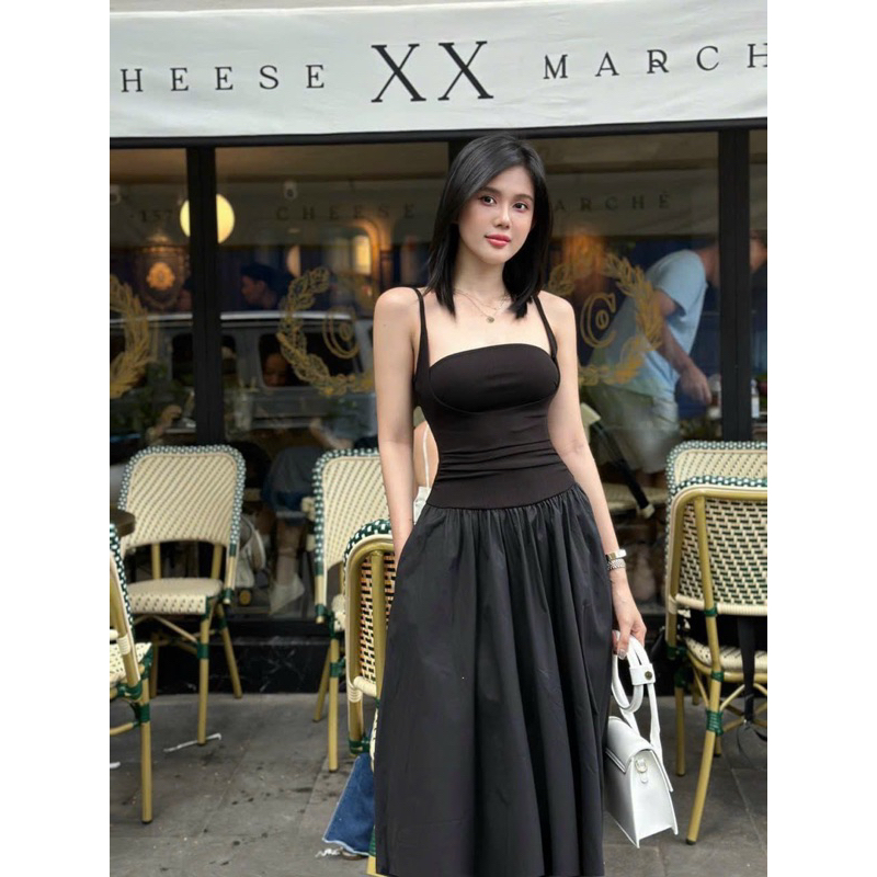 Đầm nhung cúp ngực cao cấp