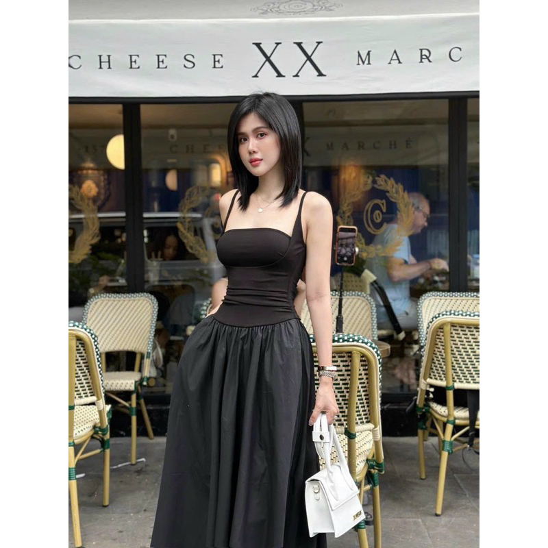 Đầm nhung cúp ngực cao cấp