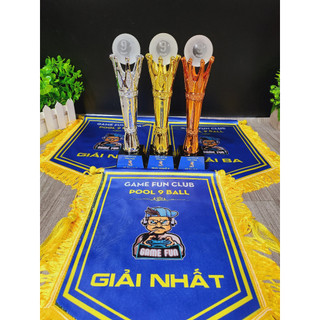 Tổng kho cúp billiard cup bi-a cờ lưu niệm huy chương vàng giá rẻ