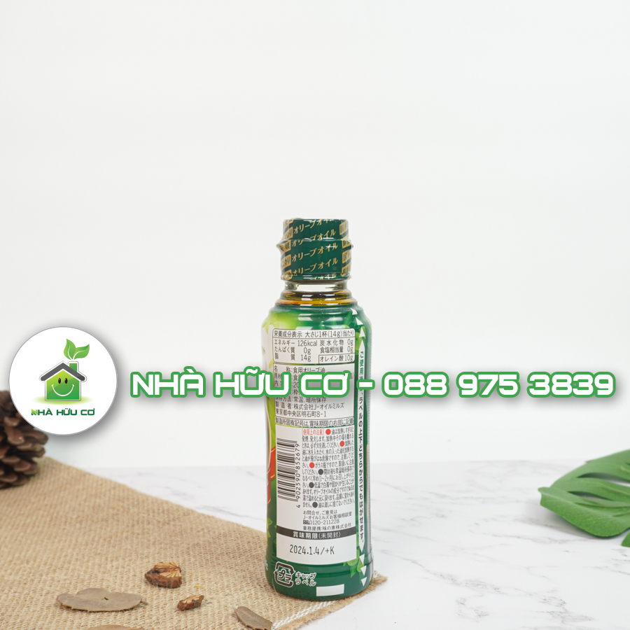 Dầu oliu Ajinomoto Nhật Bản 70g/200g - Nguyên chất cho bé ăn dặm - Date: 7/2024 - Nhà hữu cơ