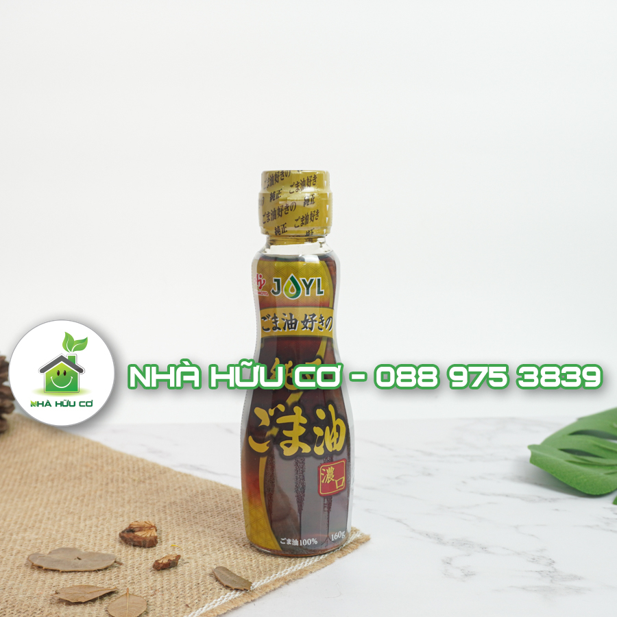 Dầu mè nguyên chất Ajinomoto cho bé ăn dặm Nhật Bản 70g và 160g - Date: 4/2025 - Nhà hữu cơ