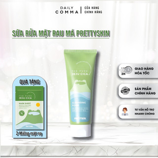 Sữa rửa mặt rau má Jeju Cica Prettyskin150ml