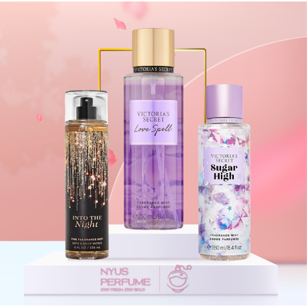 Xịt thơm Body mist Vicrtoria 75ml Thơm Thì Nhất