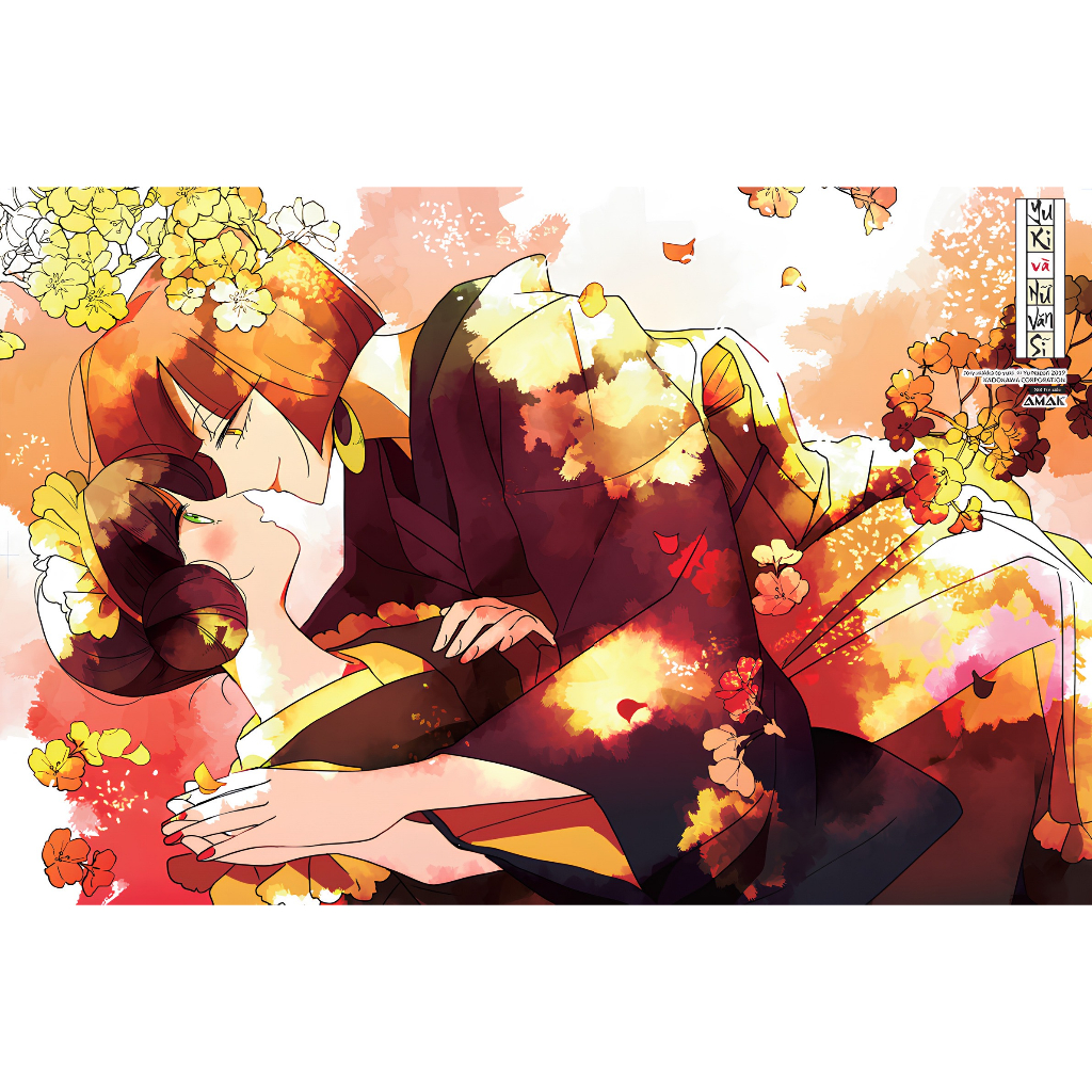 Truyện tranh Yuki và nữ văn sĩ - Tập 1 + 2 - Girls Love - AMAK