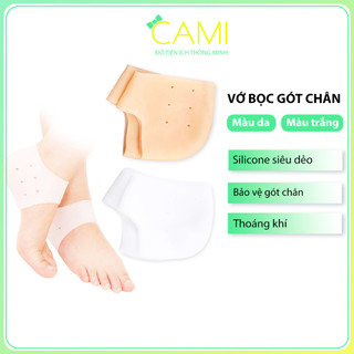 Vớ silicone mang gót chân chống nứt nẻ chống bong tróc da và hồng gót sen - Cami - CMPK68