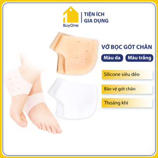 Vớ bọc gót chân silicone chống nứt nẻ chống bong tróc da và giúp làm hồng gót sen - buyone - BOPK68