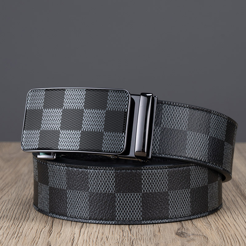 Thắt Lưng Nam Da Bò Thật 100% Cao Cấp Hàng Hiệu WilliamPOLO, Dây Nịt Nam Cao Cấp WP796 Hộp Gỗ Làm Quà Tặng, Quà Biếu