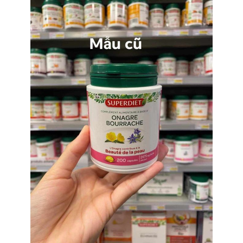 Tinh dầu hoa anh thảo mix lưu ly hữu cơ - lọ 200 viên