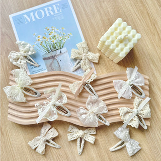 Kẹp nơ nhiều mẫu phong cách Hàn Quốc siêu xinh cho bé made by Cloudy's Mami