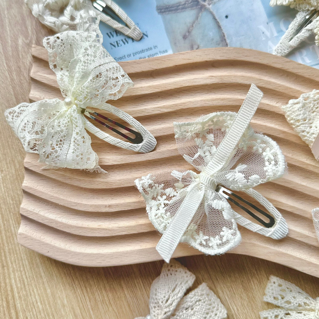 Kẹp nơ nhiều mẫu phong cách Hàn Quốc siêu xinh cho bé made by Cloudy's Mami