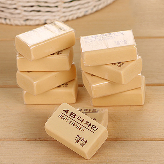 [siêu rẻ]  SET 5 GÔM Tẩy 4B HÀN QUỐC VĂN PHÒNG PHẨM