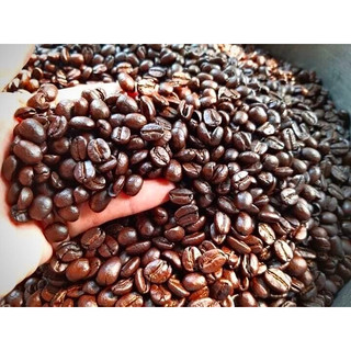 Cà phê hạt nguyên chất, Rang Bơ .ROBUSTA 100% ( 1KG /2 BỊCH )
