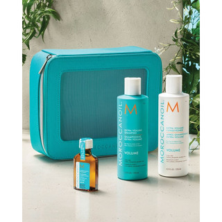 Set quà tặng Moroccanoil ( gội xả 250ml kèm quà tặng và túi da)