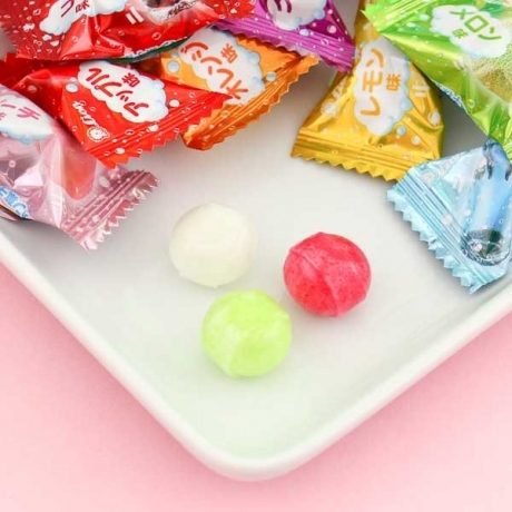 Lốc 6 Gói Kẹo Soda Lion Trái Cây 8 Vị Nhật Bản 114G/Gói