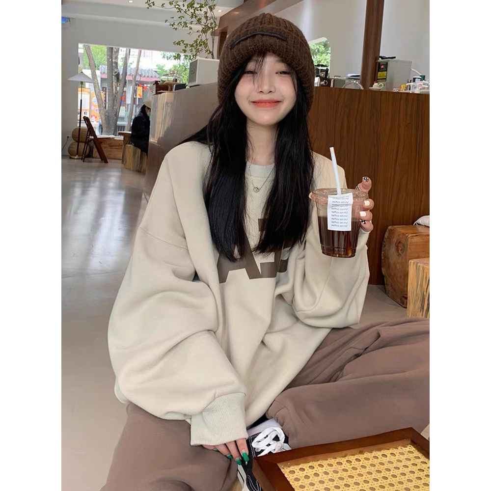 Áo hoodie nữ SOL chất nỉ lót bông siêu ấm, áo nữ mùa đông dáng dài cá tính