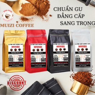 Cà phê hạt nguyên chất,Rang Mộc 100% ROBUSTA (500G )