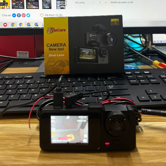 Camera hành trình ô tô New Taxi ghi hình tốc độ cao có kết nối wifi full HD 1080p hồng ngoại siêu nét | BigBuy360 - bigbuy360.vn