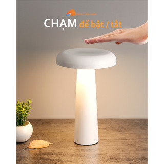 Đèn nấm cảm ứng ( Có dây sạc) Đèn ngủ cảm ứng