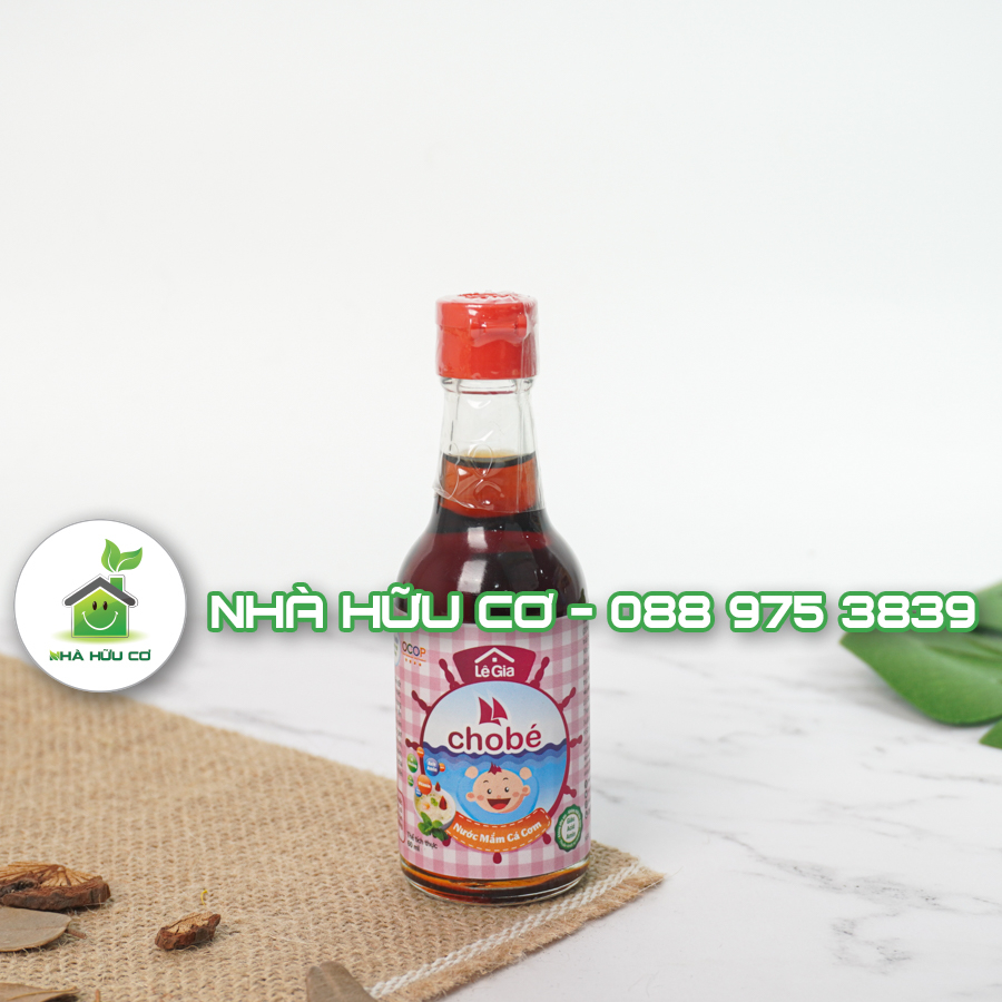 LÊ GIA - Nước mắm cho bé ăn dặm 60ml/200ml - Date:2025 - Nhà Hữu Cơ
