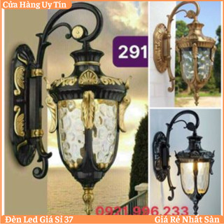 Đèn treo tường mã 2910(6680) đèn chùa đèn gắn tường cột trang trí trụ cột, cửa nhà, hành lang cầu thang bóng 1 màu,3 mà