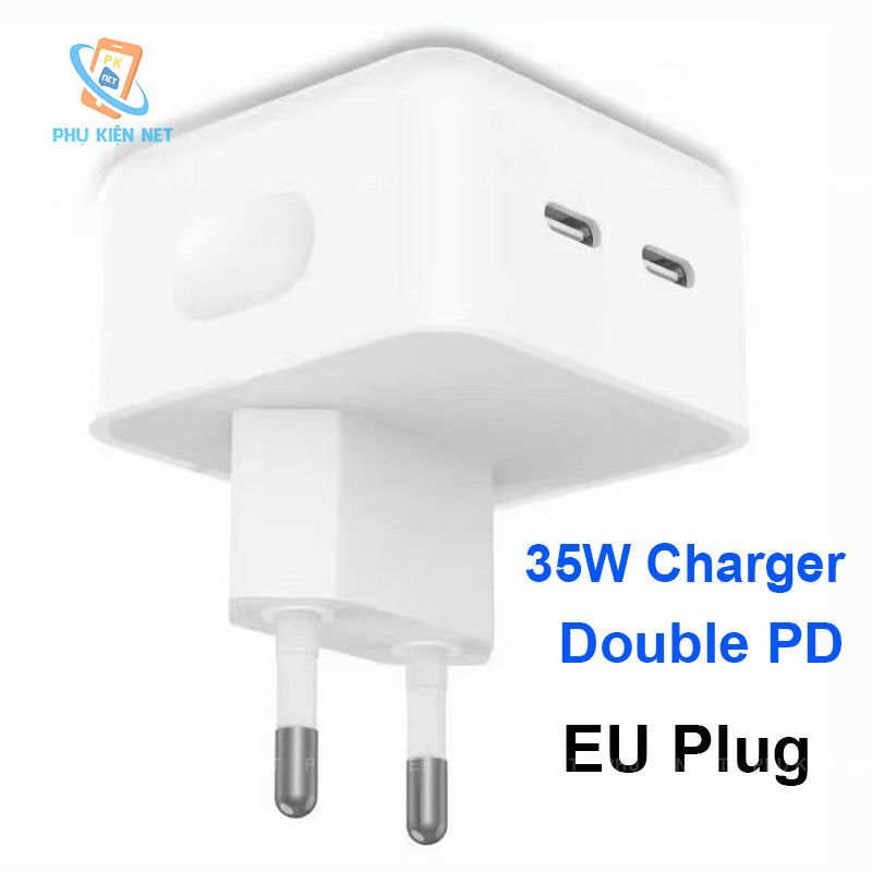 Sạc nhanh PD 35W 2 Cổng Sạc Siêu Nhanh