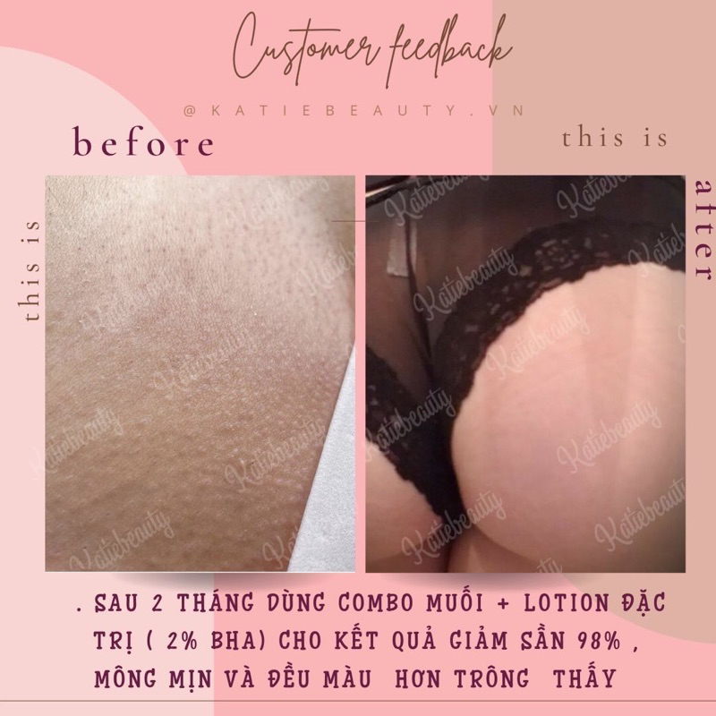 Muối tắm tẩy tế bào chết Berry Body Scrub 600gram | KATIEBEAUTY