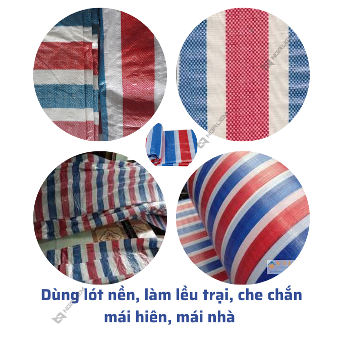 Bạt Sọc Che Nắng, Che Mưa, Đổ Bê Tông Đủ Các Kích Thước  Công Nghệ Hàn Quốc