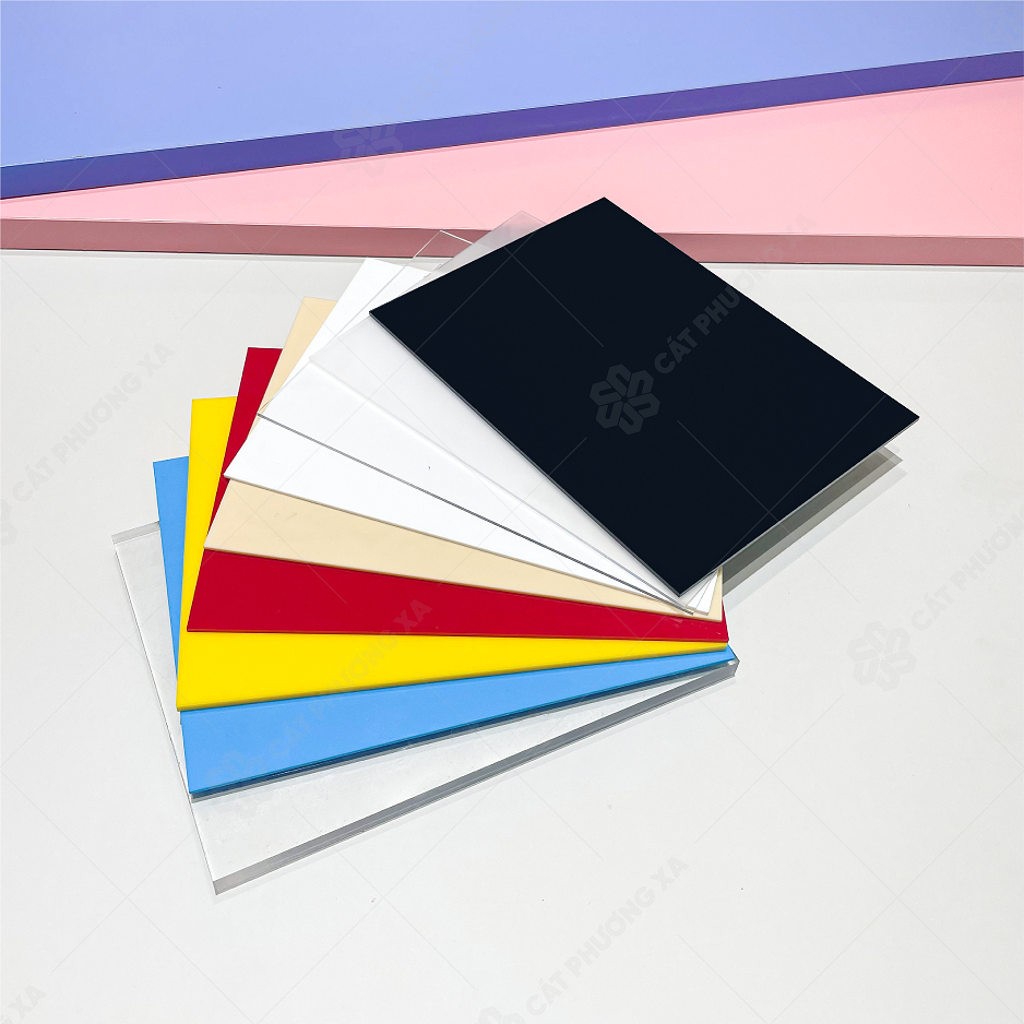 Tấm Nhựa Mica  2mm Nhiều Màu Nhiều Kích Thước