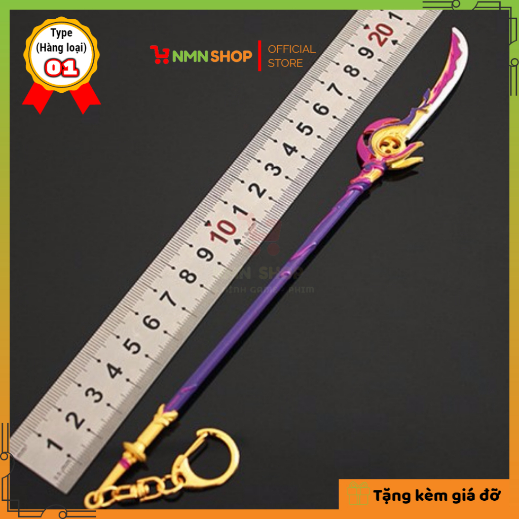 Mô hình game Genshin Impact - Đoạn Thảo Trường Đ.ao  22cm