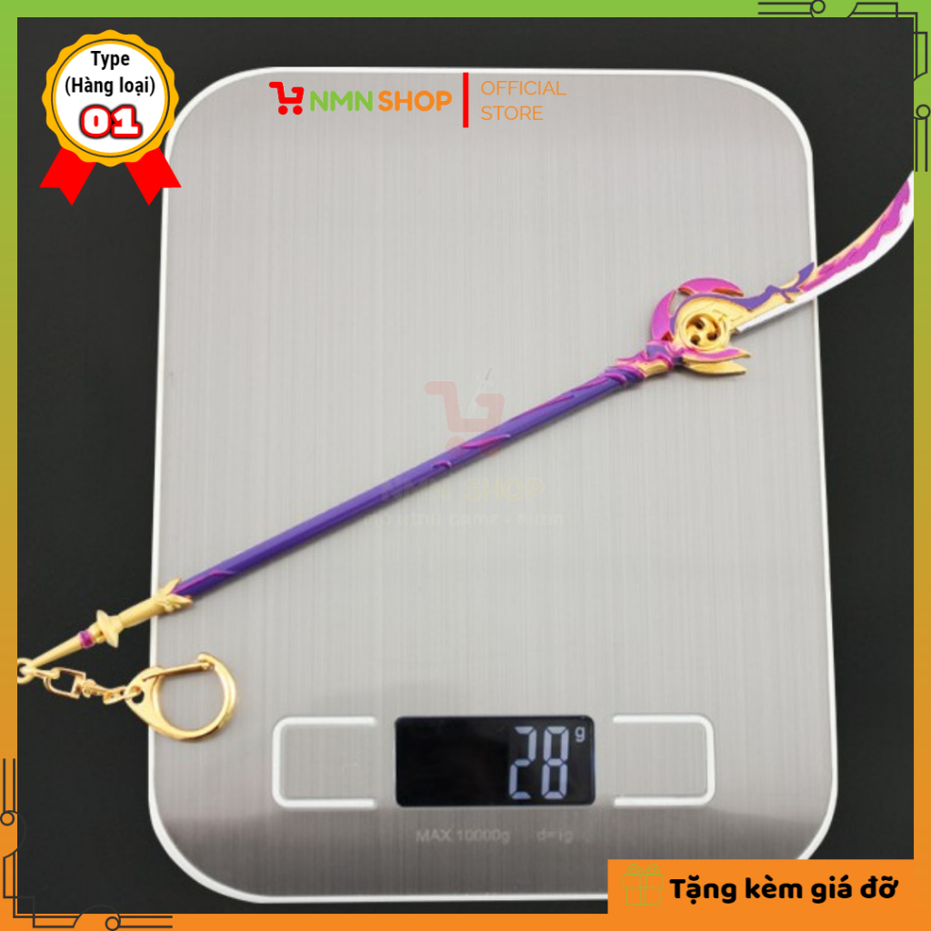 Mô hình game Genshin Impact - Đoạn Thảo Trường Đ.ao  22cm