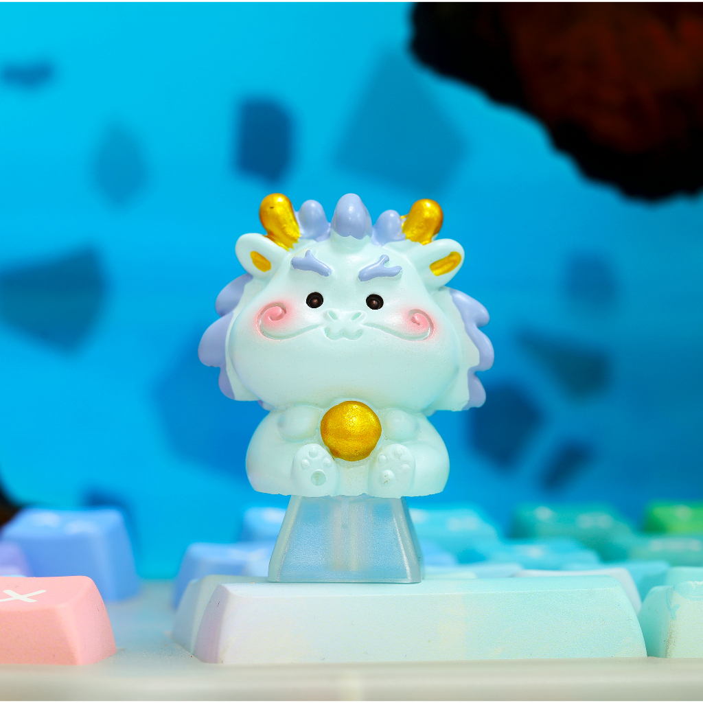 Keycap 12 con giáp siêu đẹp, Nút bàn 2 phiên bản dễ thương cho bàn phím cơ