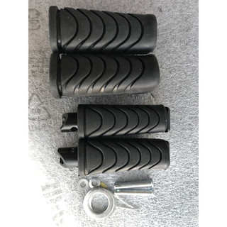 Cặp cao su gác chân trước và sau xe Sirius