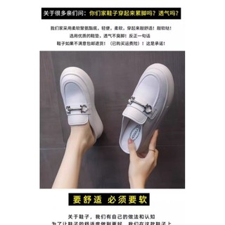 Giầy sục nữ khoá ngang độn đế phân