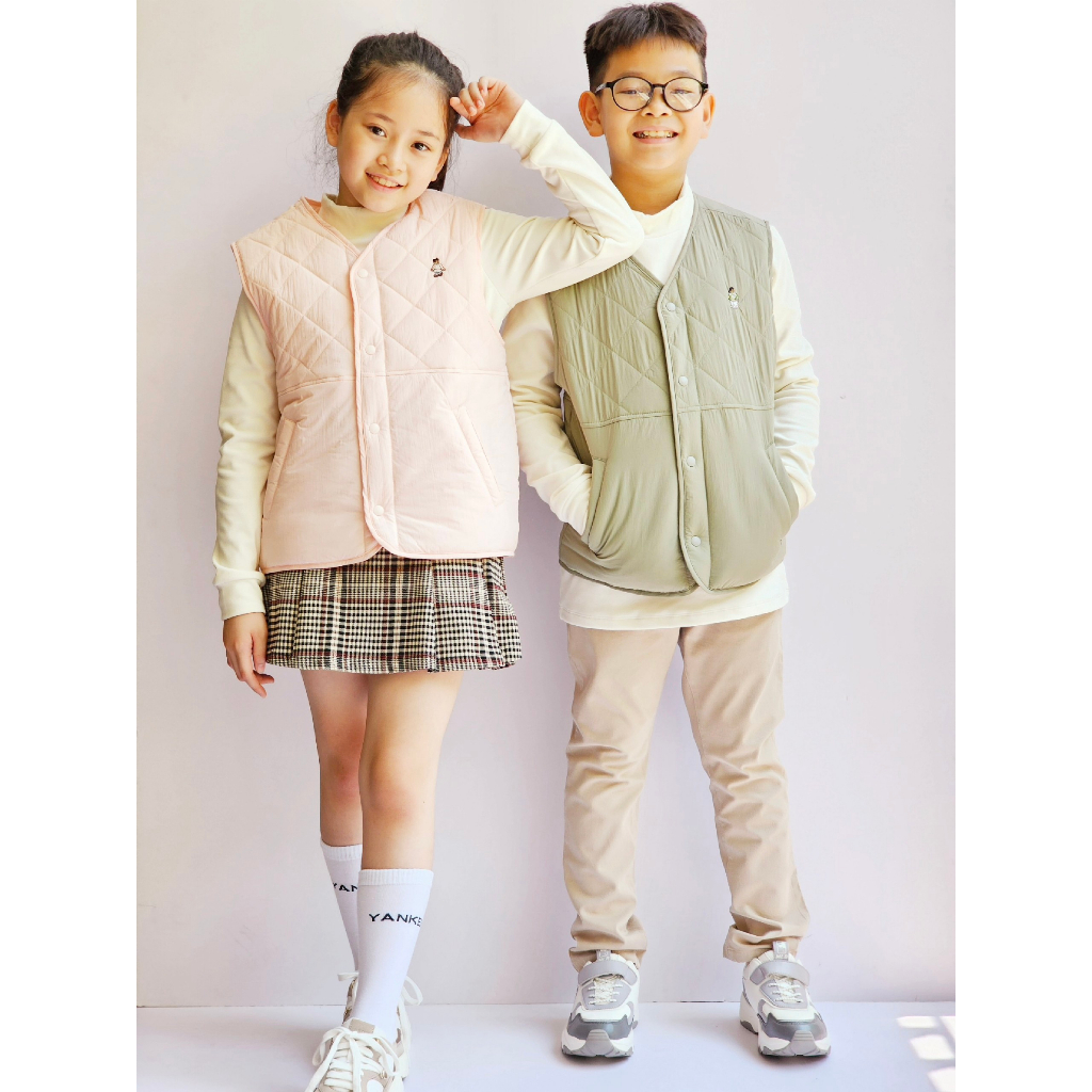 Áo gile phao BeeMon chần bông siêu nhẹ