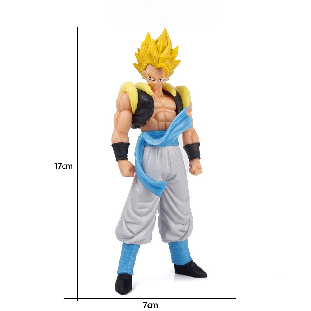 Mô Hình Dragon Ball Goku, Vegeta, Gogeta, Broly Trạng Thái Chiến Đấu, Cao 17cm Siêu Đẹp, Mô Hình Trang Trí, Bộ Sưu Tập