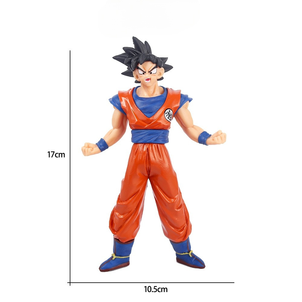 Mô Hình Dragon Ball Goku, Vegeta, Gogeta, Broly Trạng Thái Chiến Đấu, Cao 17cm Siêu Đẹp, Mô Hình Trang Trí, Bộ Sưu Tập