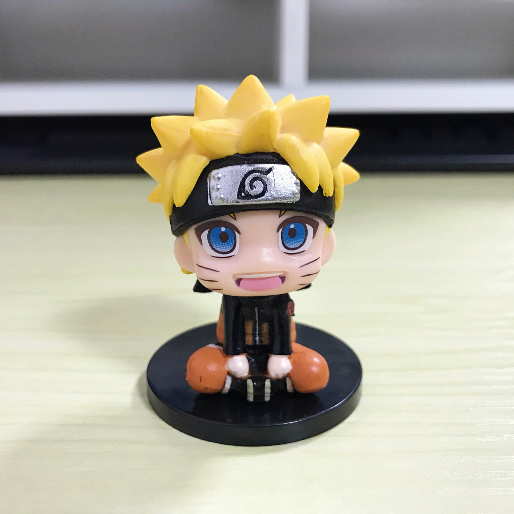 Mô Hình Naruto ChiBi, Bộ 6 Nhân Vật Naruto, Kakashi, Itachi, Sasuke, Garaa, Siêu Đẹp - Figure Anime Naruto
