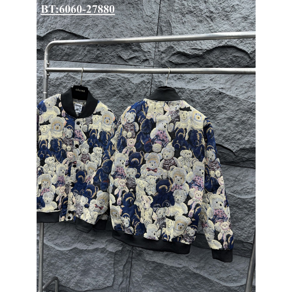 Áo Bomber unisex AN19 chất gấm dệt tàu hai lớp thể thao hot trend 2023 xyz