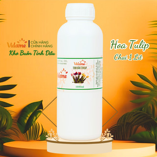 1 Lít Tinh Dầu Hoa TuLip VIDAME cao cấp, nguyên bản không pha trộn, đạt tiêu chuẩn sản xuất, Giá Sỉ
