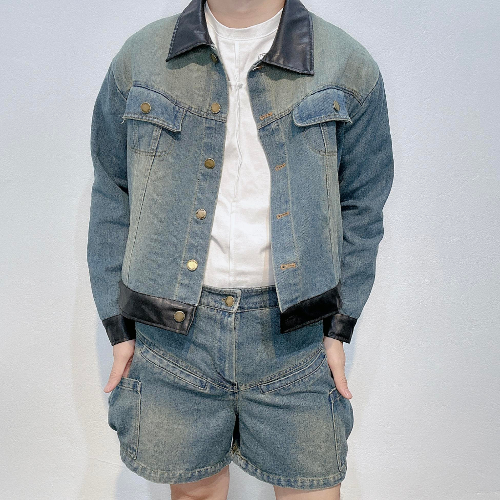 Bộ denim phong cách hàn quốc dành cho nam S56