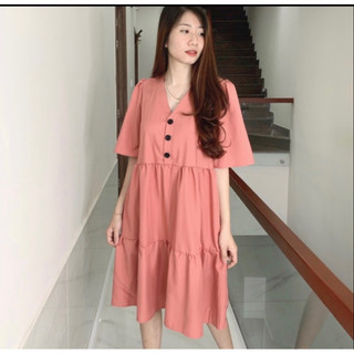 [XUÂT DƯ XỊN] Đầm Xoài Babydoll xuất dư.