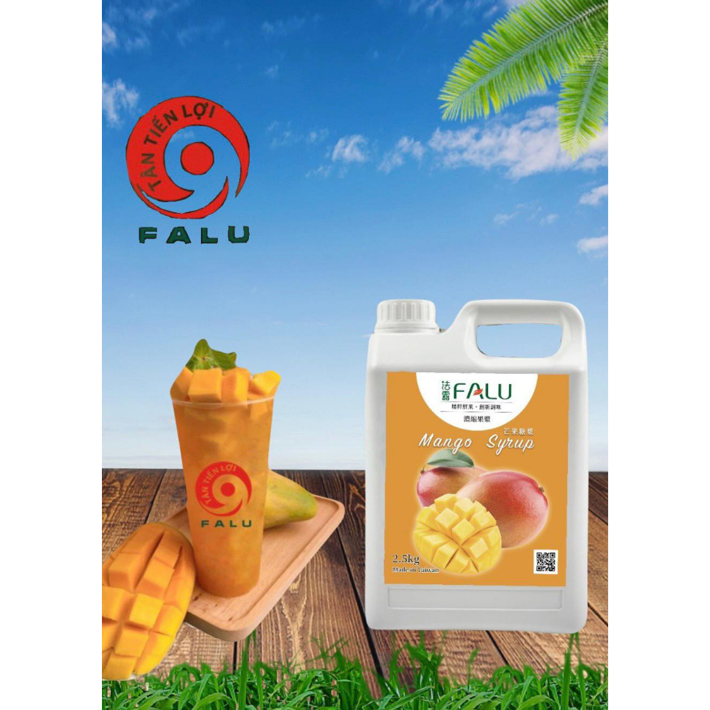 SYRUP FALU ĐÀI LOAN 2.5Kg ĐỦ LOẠI