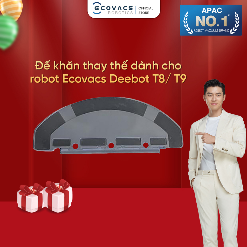 Đế khăn thay thế dành cho robot Ecovacs Deebot T8/ T9 _ Hàng chính hãng