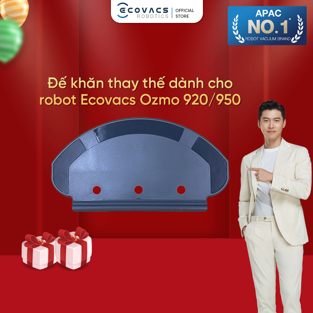 Đế khăn thay thế dành cho robot Ecovacs Ozmo 920/950 _ Phụ kiện chính hãng